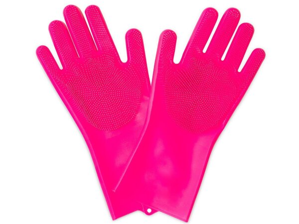 Muc Off Deep Scrubber Gloves | pink | Medium