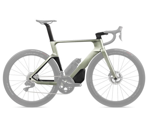 Orbea ORCA AERO OMX Frameset - 2022 | Silver - Green - Carbon