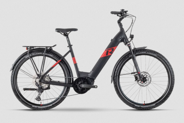 R Raymon CrossRay E 7.0 Wave 2022 black/red/d.grey matt - Large