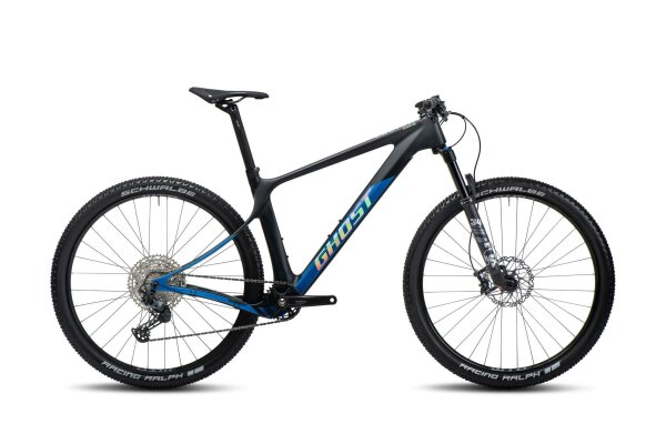 GHOST Lector SF LC Essential 2023  | raw carbon/blue - matt/glossy