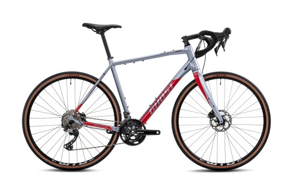 GHOST Road Rage Advanced AL - 2022 | light blue grey/riot red - glossy