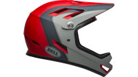 Bell SANCTION Full-Face-Helm | Mattrot / Grau