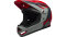 Bell SANCTION Full-Face-Helm | Mattrot / Grau