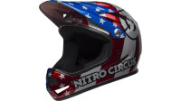 Bell SANCTION Full-Face-Helm | Rot / Silber