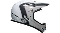 Bell SANCTION Full-Face-Helm | Mattschwarz / Weiß