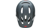 Bell 4Forty Fahrradhelm - matte/gloss gray/red