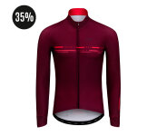 Orbea Hiru Langarm Thermotrikot Advanced | GARNET