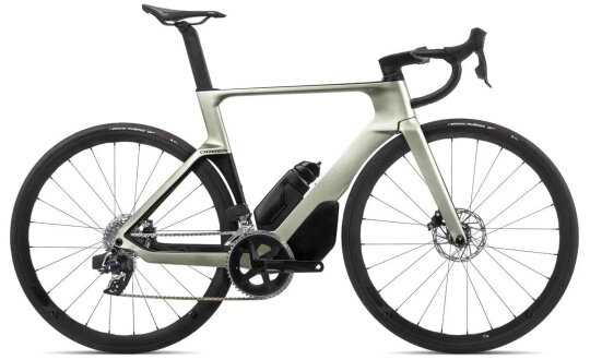 Orbea ORCA AERO M21eLTD - 2023 | Silvergreen  - Black