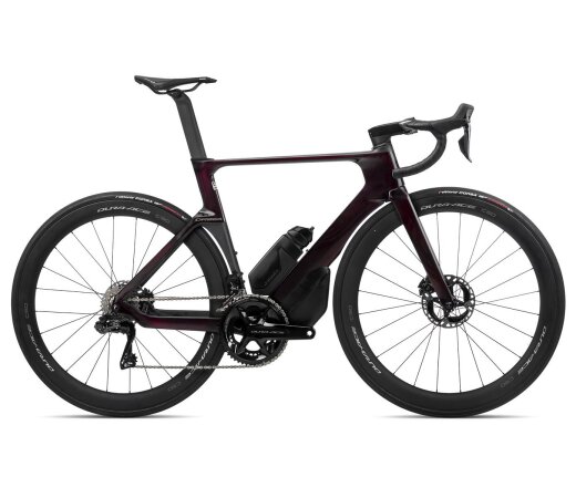 Orbea ORCA AERO M10iLTD - 2023 | Wine Red Carbon View - Carbon Raw