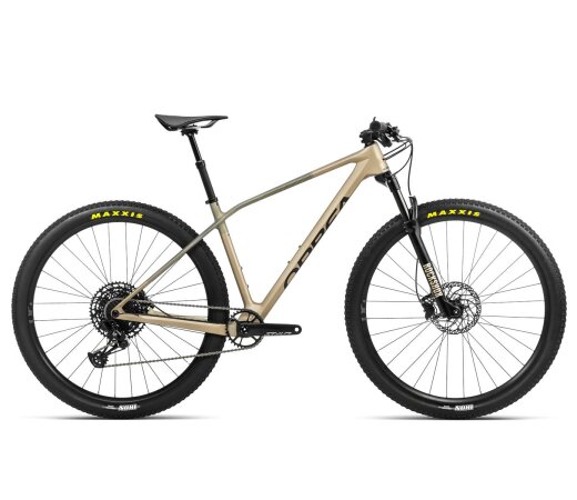 Orbea ALMA M51 - 2023 | Baobab Brown - Green Gold