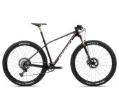 Orbea ALMA M TEAM - 2023 | Wine Red Carbon View - Carbon Raw