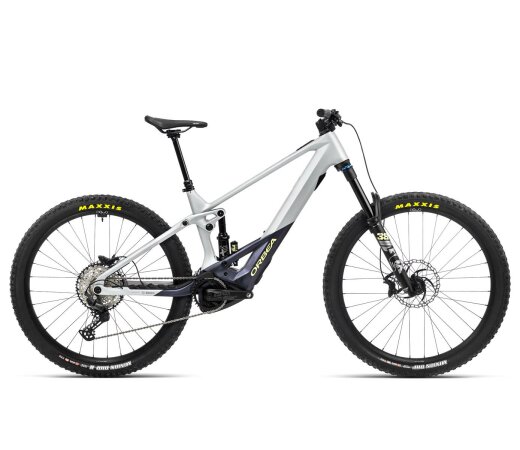 Orbea WILD M10 - 2023 | Halo Silver-Tanzanite Carbon View