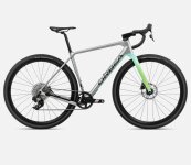 Orbea TERRA M41eTEAM 1X - 2023 | Stone Silver-Ice Green