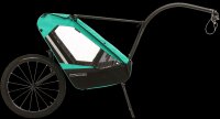 Tout Terrain Singletrailer II Sport 24 Zoll |  karibikgrün