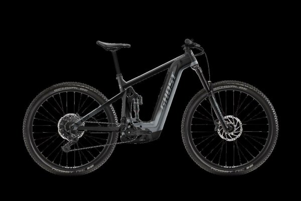 GHOST E-Riot Trail Essential - 2023 | black/pearl dark grey - matt