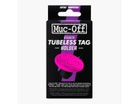 Muc Off Tubeless Tag Holder - black/pink