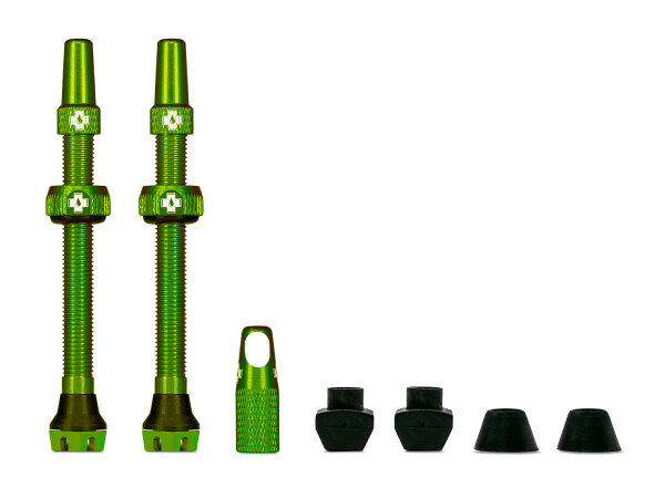 Muc Off Tubeless Valve Kit V2 Universal for MTB & Road  - green