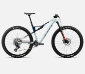 Orbea OIZ M11 AXS - 2023 | Halo Silver-Blue Carbon View