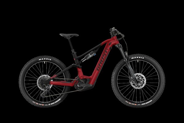 GHOST E-ASX 160 Essential | met. rusted red/black - glossy/matt