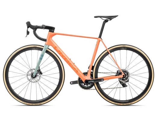 Orbea ORCA M21eLTD PWR - 2024 | Orange Cloud  - Stone Blue