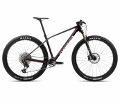 Orbea ALMA M PRO - 2024 | Red Wine Carbon View  - Carbon Raw