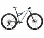 Orbea OIZ M30 - 2024 | Halo Silver-Blue Carbon View