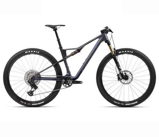Orbea OIZ M-TEAM AXS - 2024 | Tanzanite Carbon View-Carbon Raw