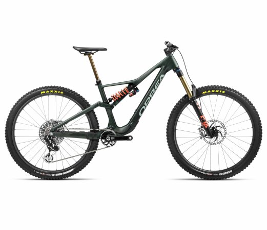 Orbea RALLON M-LTD - 2024 | Forest Green Carbon View  - Blue Stone
