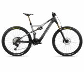 Orbea RISE M-TEAM - 2024 | Cabon Raw-Shark Grey
