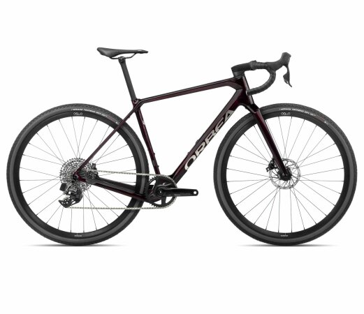 Orbea TERRA M31eTEAM 1X - 2024 | Wine Red Carbon View