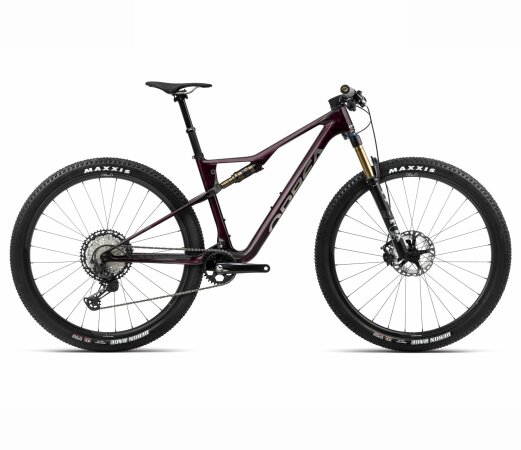 Orbea OIZ M-PRO - 2024 | Wine Red Carbon View - Titan