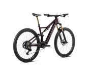 Orbea RISE M10 - 2024 | Wine Red Carbon View - Titan