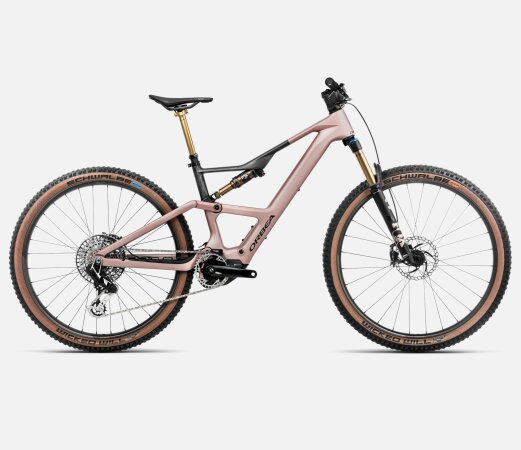 Orbea RISE SL M-LTD 420W - 2025 | Desert Rose - Carbon Raw