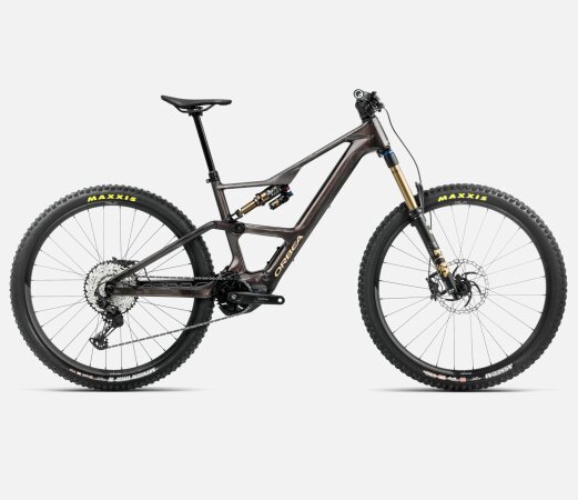 Orbea RISE LT M10 420W - 2025 | Cosmic Carbon View - Golden Sand