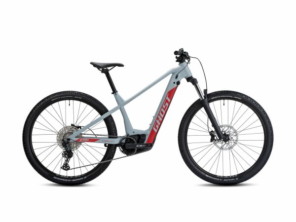 Ghost E-Teru B Advanced - 2022 | light grey/marzocchi red/black - matt