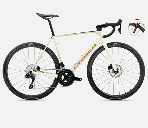 Orbea ORCA M35i - 2025 | White - Burgundy - Vulcano