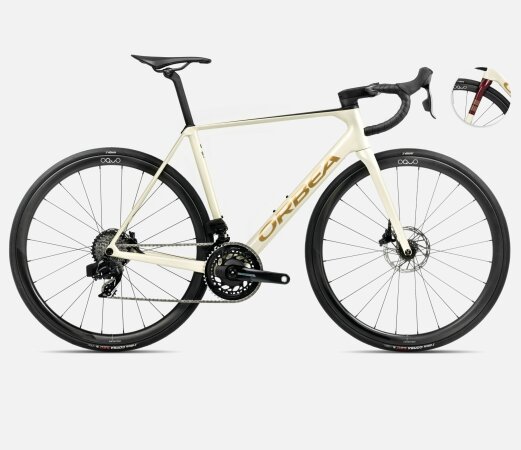 Orbea ORCA M21eTEAM PWR - 2025 | White - Burgundy - Vulcano