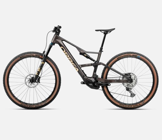 Orbea RISE SL M20 420W - 2025 | Cosmic Carbon View - Golden Sand