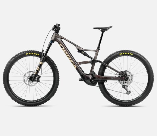 Orbea RISE LT M20 630W - 2025 | Cosmic Carbon View - Golden Sand