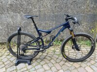 Orbea Oiz M-Pro - Blue view Carbon raw | X-Large
