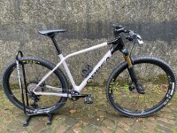 Orbea Alma M-Pro - rosé weiß / schwarz | Large