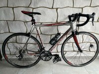 Cannondale Caad 8 - silber/rot | 56er Rahmen