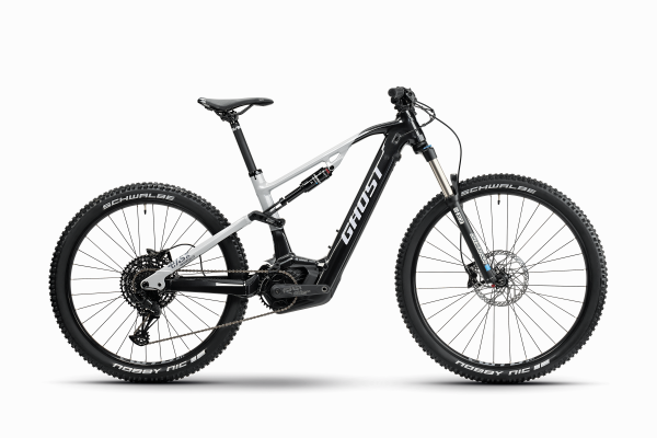 GHOST E-ASX 130 Universal - 2024 | metallic anthracite/light gray - glossy/matt