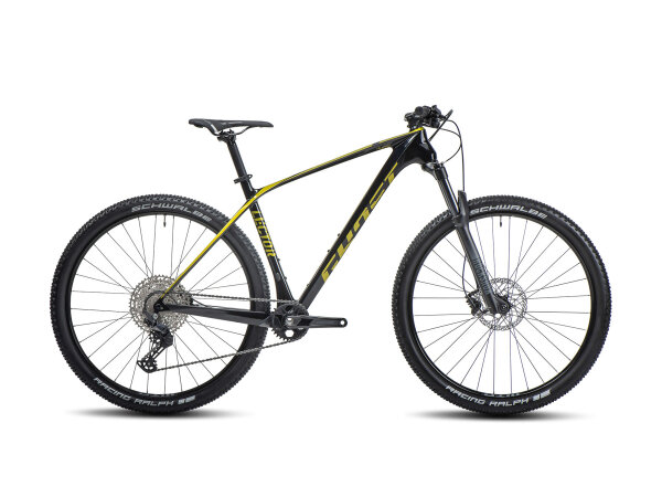 GHOST Lector LC 29" - 2022 | Black glossy / Kiwi