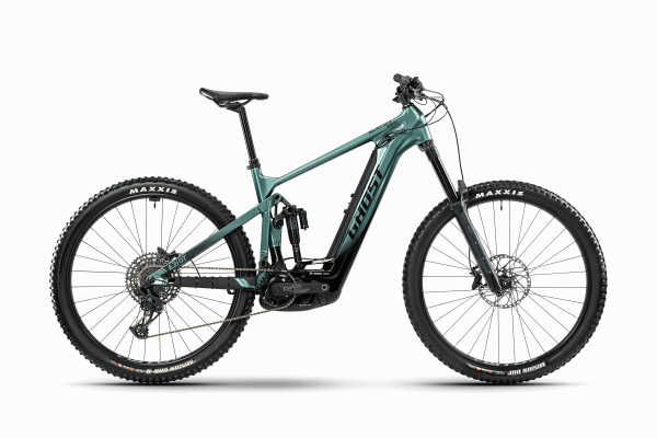 GHOST E-RIOT AM CF 160/160 Pro - 2024 | metallic turquoise/black - matt
