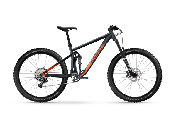 GHOST RIOT TRAIL AL/AL 140/140 Essential  | dark grey/rusty orange - matt