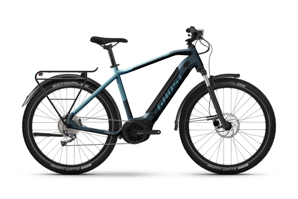 GHOST E-TERU ESSENTIAL EQ HIGH - 2025 | dark grey/metallic light blue - glossy