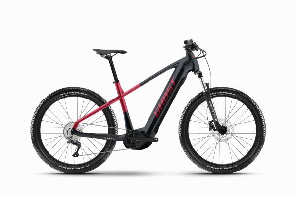 GHOST E-TERU UNIVERSAL - 2024 | black/metallic rust red - glossy