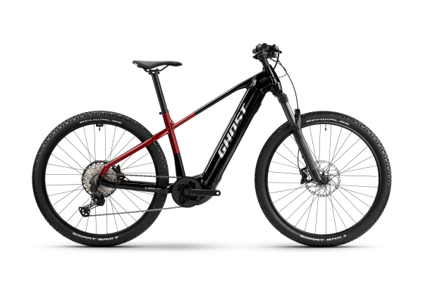 GHOST E-TERU B Pro - 2024 | black/pearl deep red  - glossy