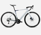 Orbea Gain M30 - 2025 | Halo Silver (Matt) - Blue Carbon...